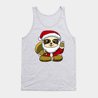Santa Sloth Tank Top